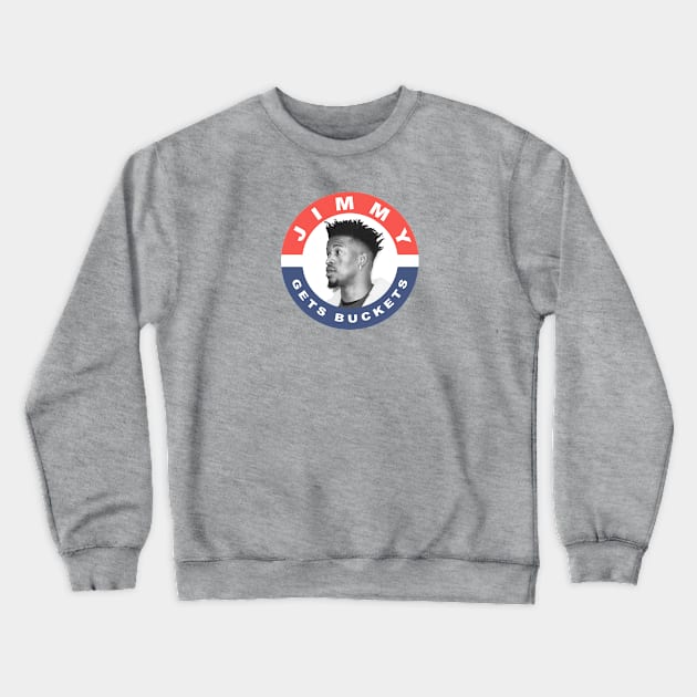 Jimmy Gets Buckets Crewneck Sweatshirt by OptionaliTEES